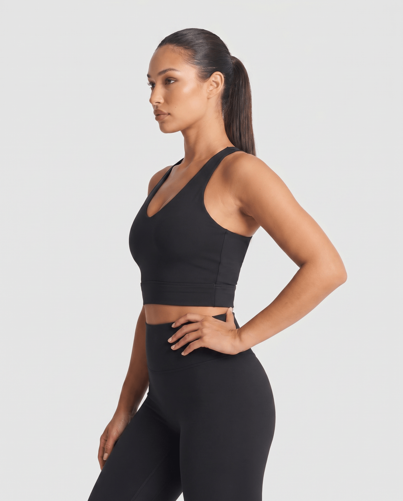 Serenity V-Neck Cross Back Bra