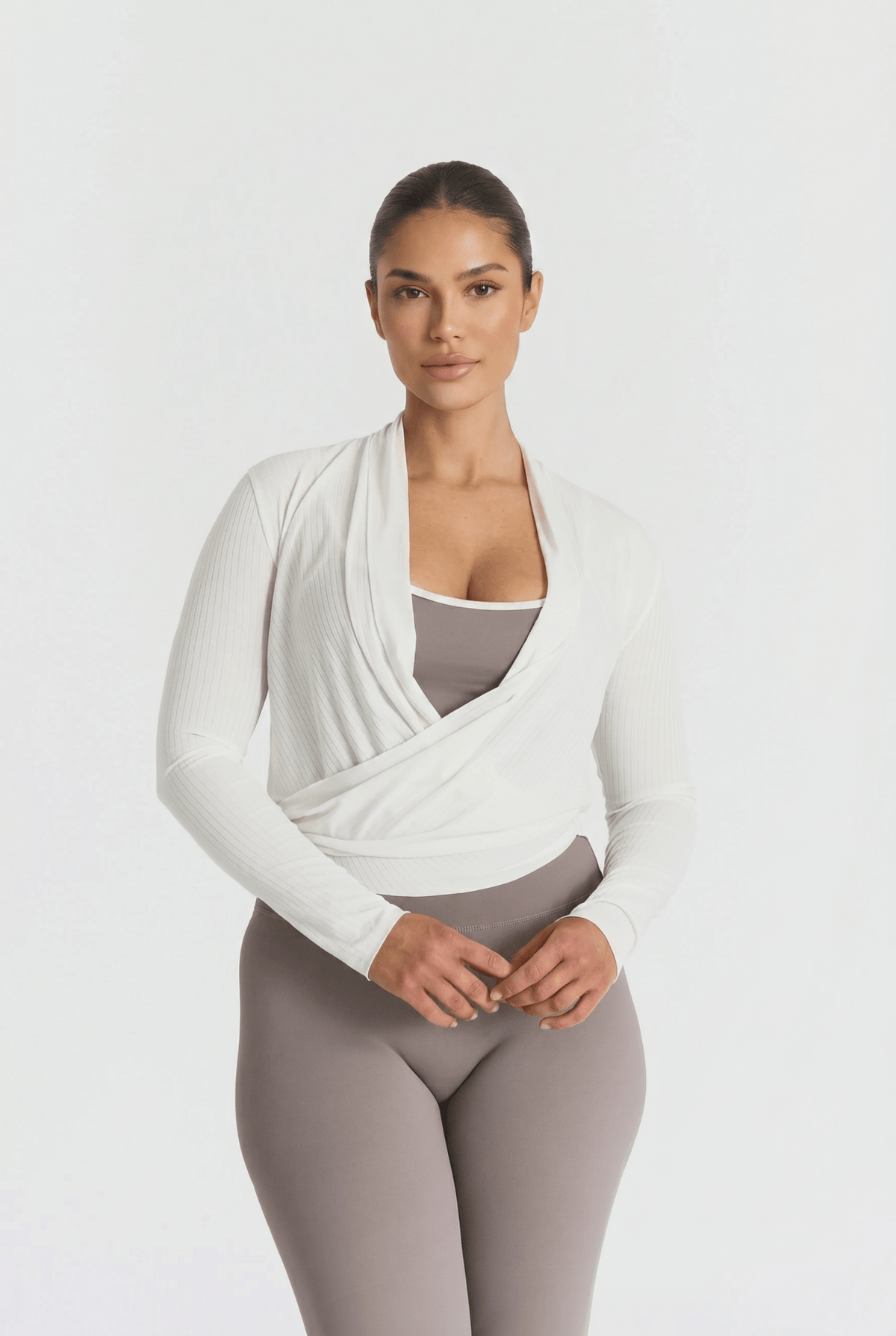 Seamless Ballet Wrap Top