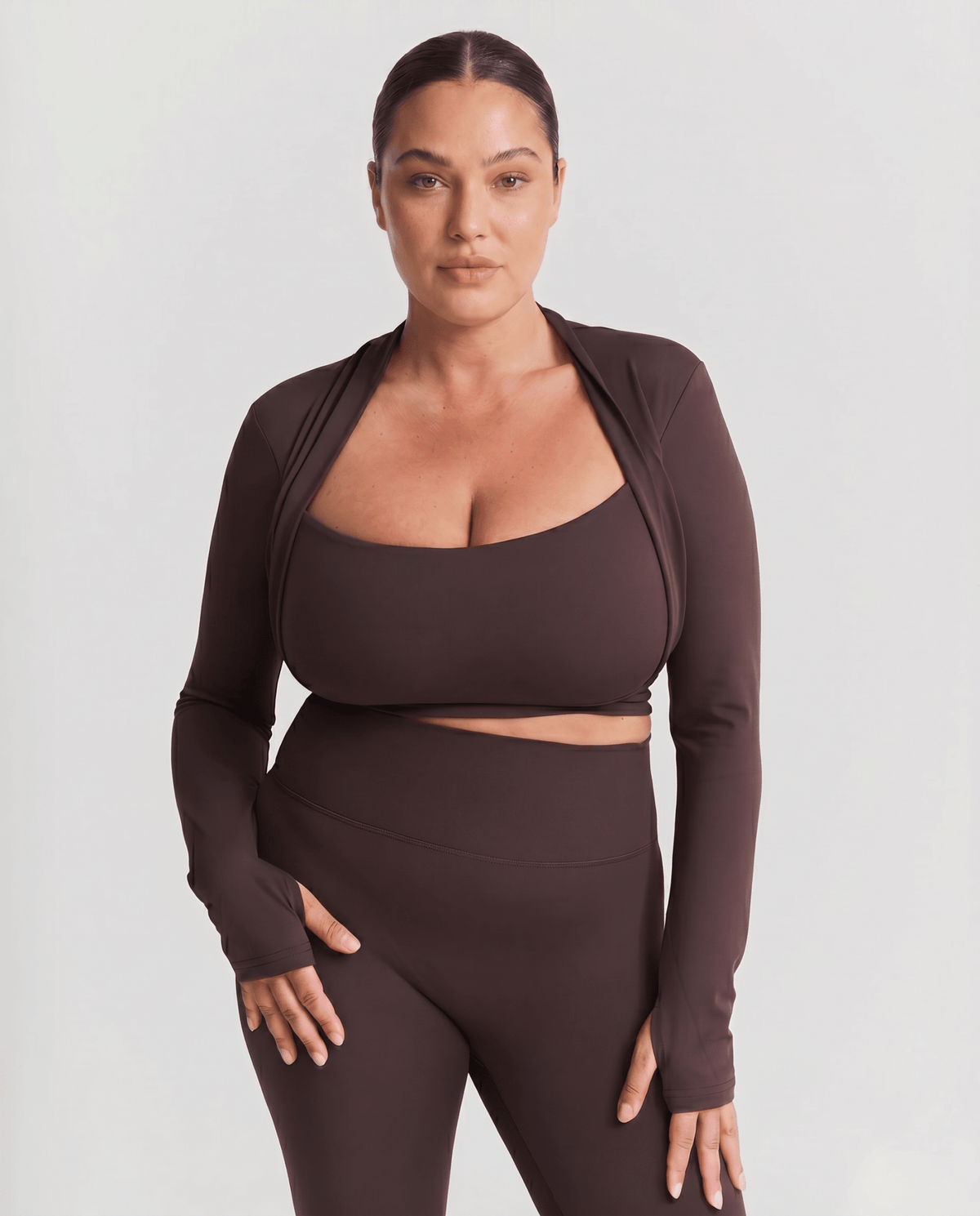 Serenity Bolero Long Sleeve Top