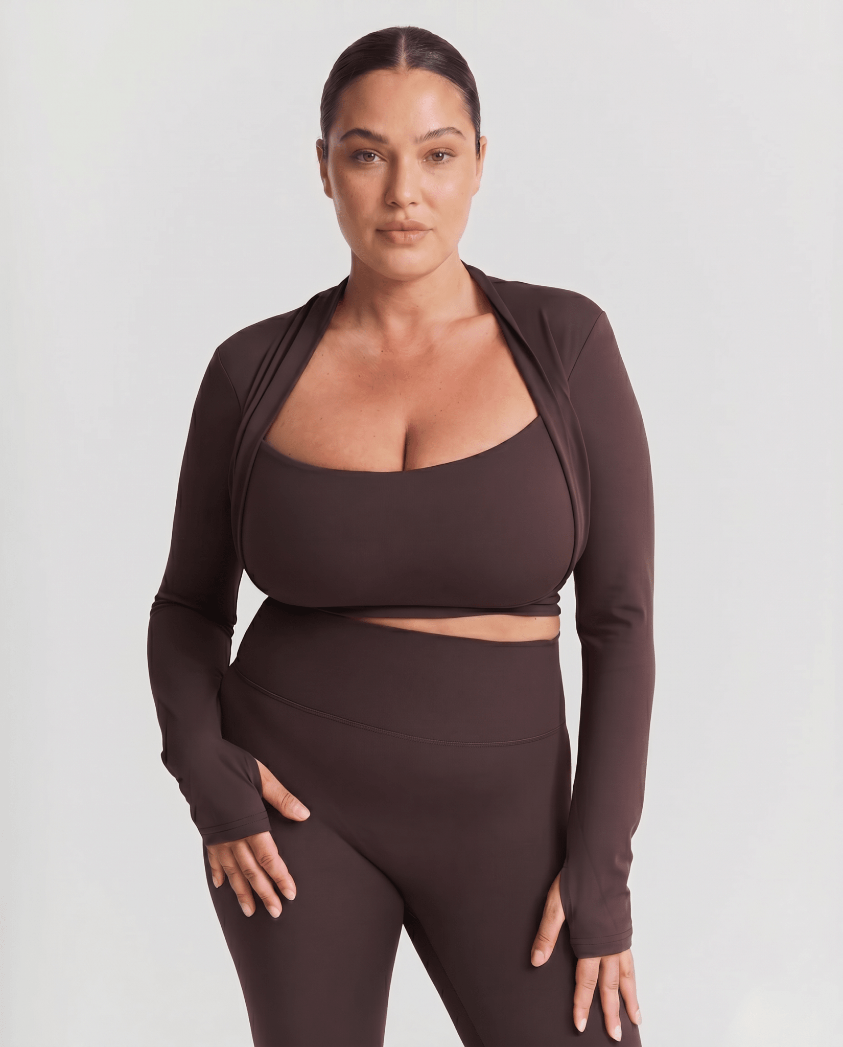 Serenity Bolero Long Sleeve Top