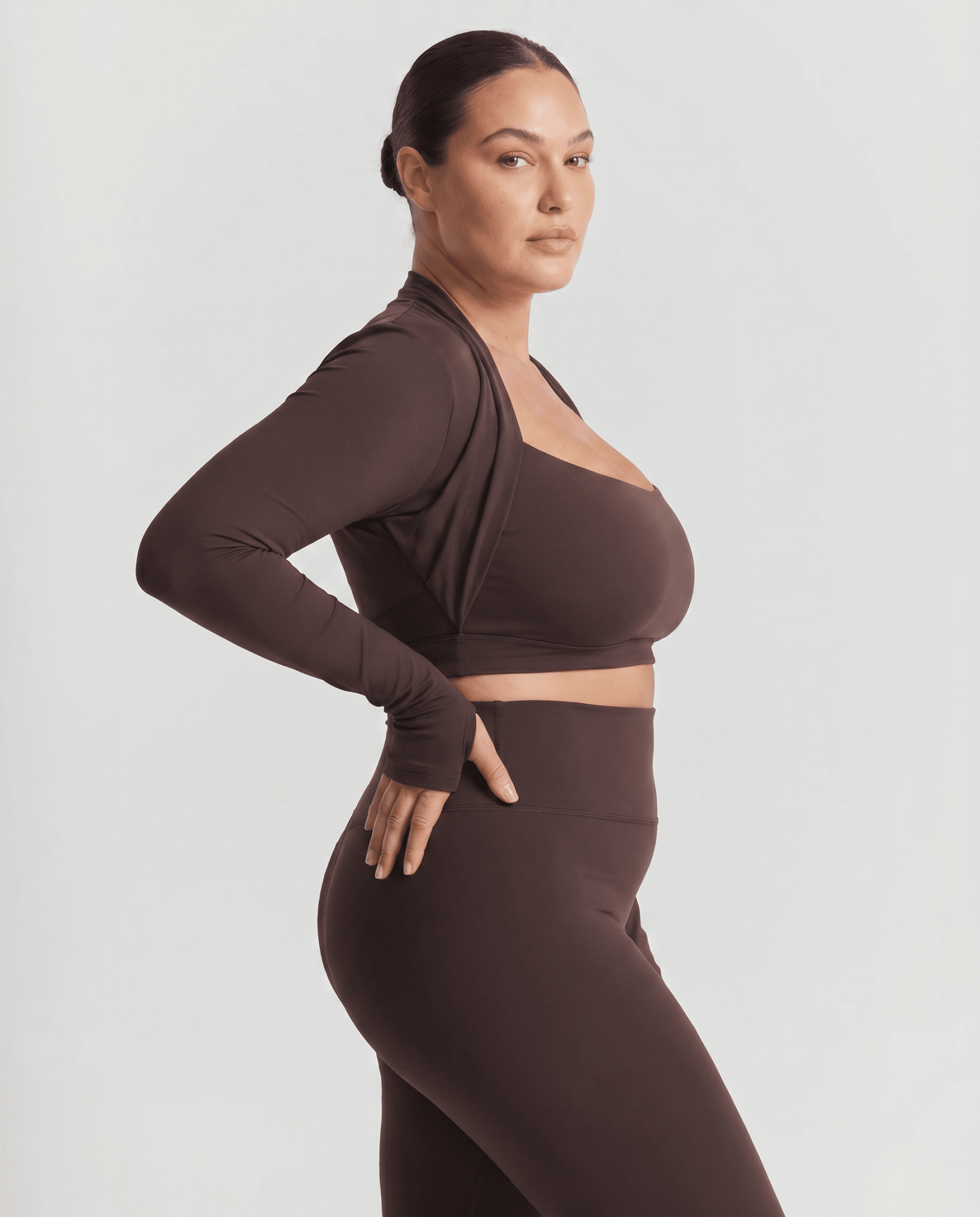 Serenity Bolero Long Sleeve Top