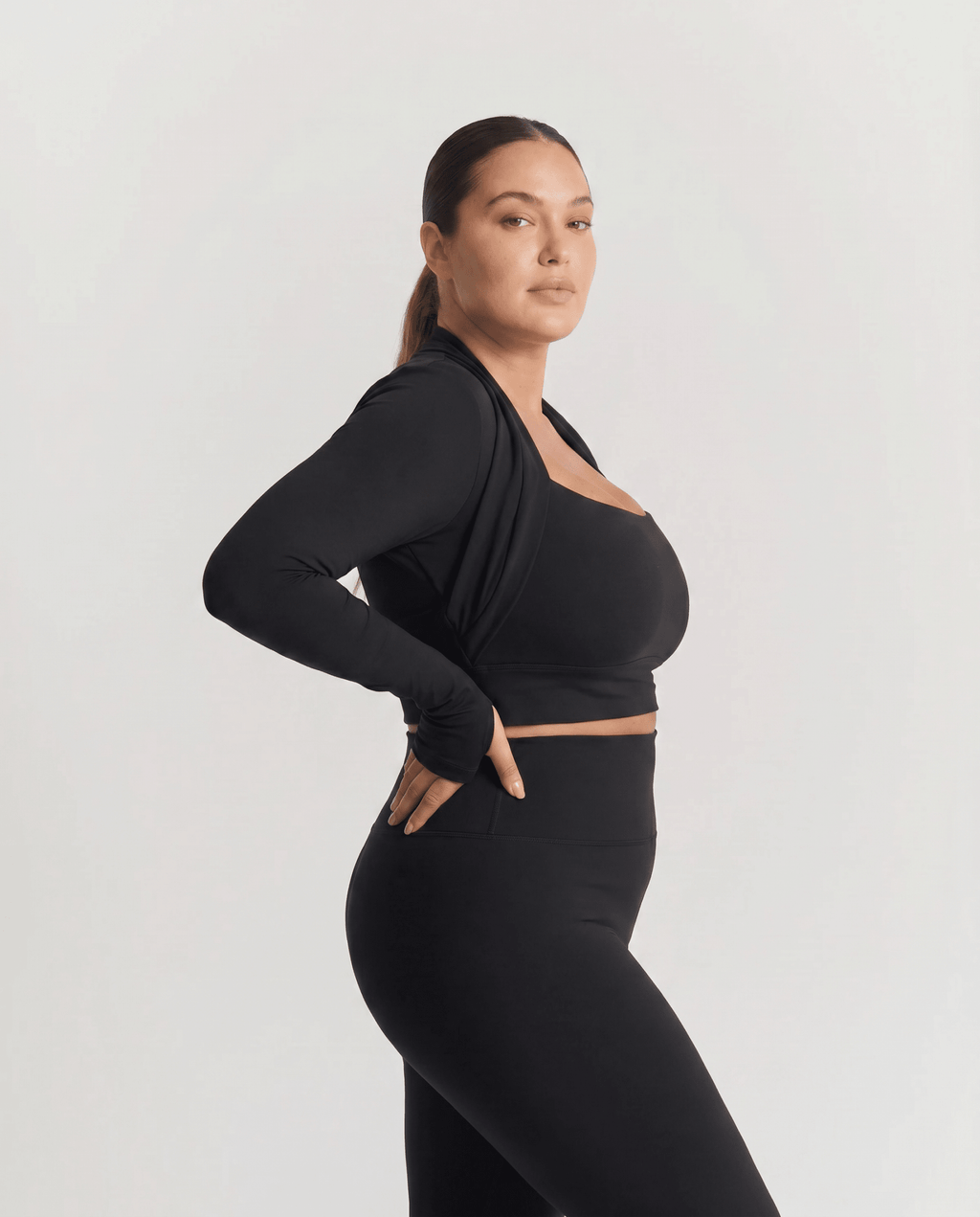 Serenity Bolero Long Sleeve Top