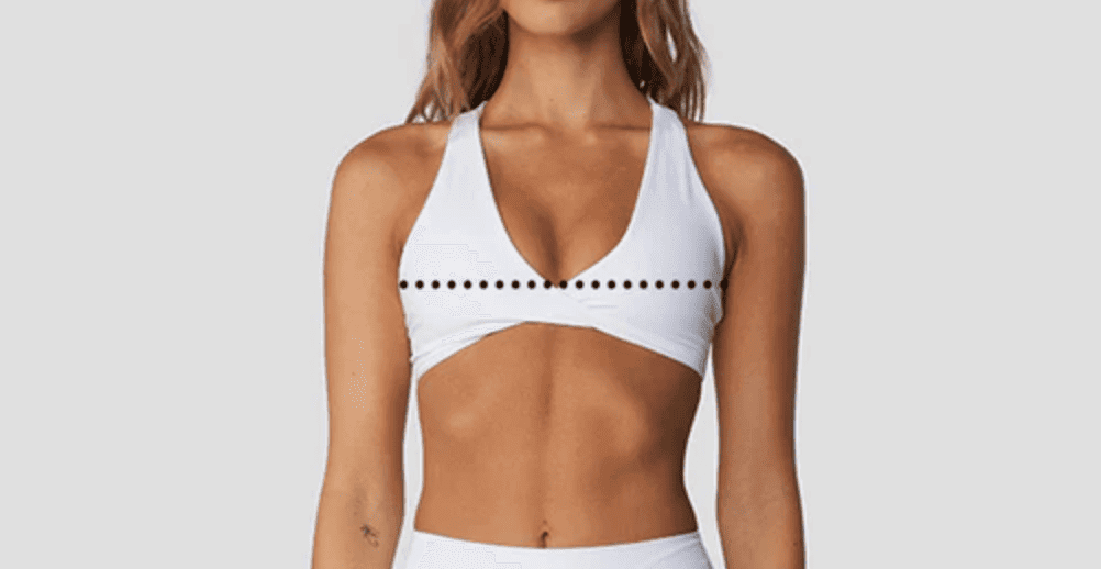 Where to measure your bust